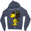 lion cool Zipper Hoodie