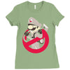 mario's wolrd parody Ladies Fitted T-Shirt
