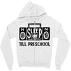 no sleep till preschool Zipper Hoodie