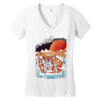 planet x Women's V-Neck T-Shirt