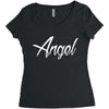 angel Women's Triblend Scoop T-shirt