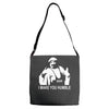 iron sheik wrestling iran funny Adjustable Strap Totes