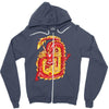red dragon Zipper Hoodie