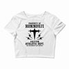 Property Of Honnouji Athletics Dept. Crop Top