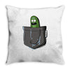 i'm in a pocket Throw Pillow