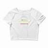 funny alien conspiracy theory roswell area 51 Crop Top