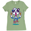 no graffiti here sir Ladies Fitted T-Shirt