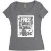 prkng trending Women's Triblend Scoop T-shirt