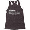 Feminist Noun Racerback Tank
