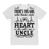 There's This Girl Who Stole My Heart She Calls Me Uncle All Over Women's T-shirt