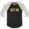 eat me pizza ringer 3/4 Sleeve Shirt