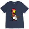 iron man V-Neck Tee