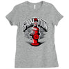 spray the towwn Ladies Fitted T-Shirt