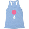 bubble moon Racerback Tank