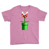 nintendo mario brothers piranha plant Youth Tee