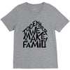 together we make a family V-Neck Tee
