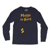 Muggle On Board Orange Long Sleeve Shirts