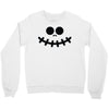 pumpkin funny face Crewneck Sweatshirt