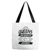 Queens Are Born In January Tote Bags