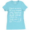 ron swanson's will riddle map parks and recreation Ladies Fitted T-Shirt