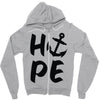 hope anchor Zipper Hoodie