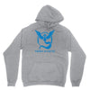 weisheit blau Hoodie