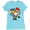 mayor lazer Ladies Fitted T-Shirt