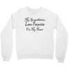 grandkitties pawprints Crewneck Sweatshirt