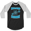 science worship funny geek atheist anti religion 3/4 Sleeve Shirt