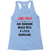 June Girls Racerback Tank