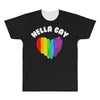 Hella Gay All Over Men's T-shirt