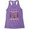 ugly sweater fight christmas t shirts Racerback Tank