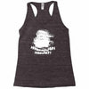 wheres my hos at santa claus Racerback Tank