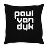 paul van dyk house Throw Pillow