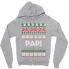 ugly christmas papi Zipper Hoodie