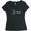 dragon training Women's Triblend Scoop T-shirt