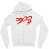 uomo 300 sparta spartani leonida cinema&amp;tv Zipper Hoodie