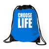 choose life Drawstring Bags