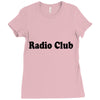 Radio Club logo Ladies Fitted T-Shirt