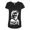 nope Maternity Scoop Neck T-shirt