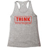 think Racerback Tank