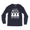 little miss cottontail cute bunny easter Long Sleeve Shirts