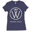 the game winners circle logo Ladies Fitted T-Shirt