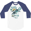 wake up and drink a coffee 3/4 Sleeve Shirt