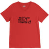 35. help!! theese peeple r kidnaping us 019 V-Neck Tee