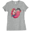 musume monster Ladies Fitted T-Shirt