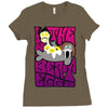 the beateggs !!! purple Ladies Fitted T-Shirt