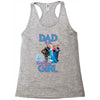 dad of the birthday girl Racerback Tank