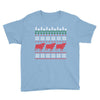 cow christmas Youth Tee