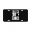 straight outta planet vegeta License Plate